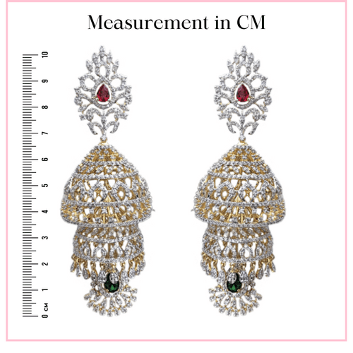 A Luxurious Pair - Long Jhumkas (14 Days Delivery)