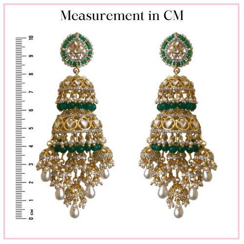 Timeless Beauty - Traditional Jhumka (14 Days Delivery)