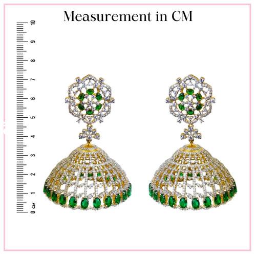 Elegance of Emeralds - Big Butta Earrings