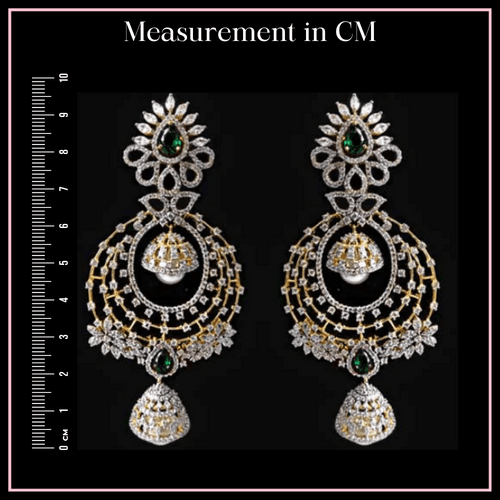 Opulent Grandeur - Jhumka Design Earrings (14 Days Delivery)