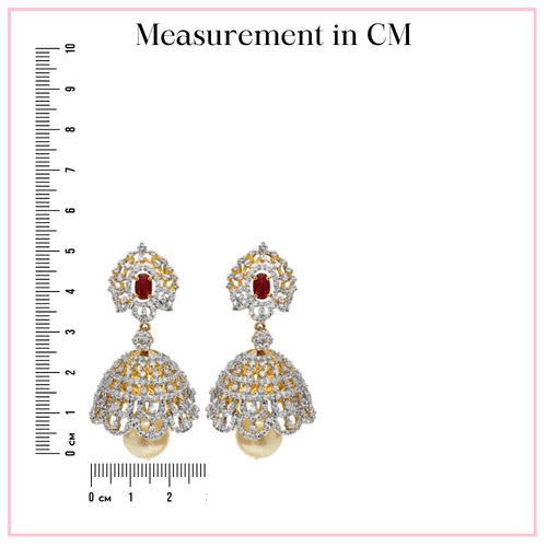 Spring Time - Jhumki Earrings (14 Days Delivery)