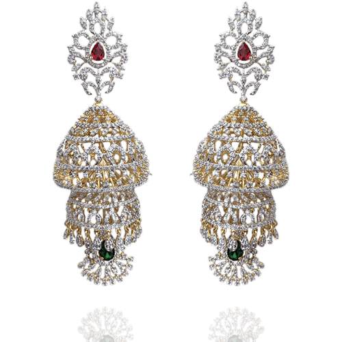 A Luxurious Pair - Long Jhumkas (14 Days Delivery)