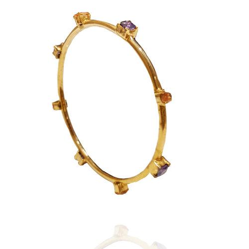 Baby Pink & Violet Bangle