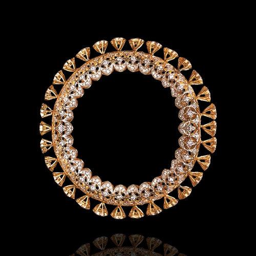 Diamond Look Bridal Pacheli Bangle