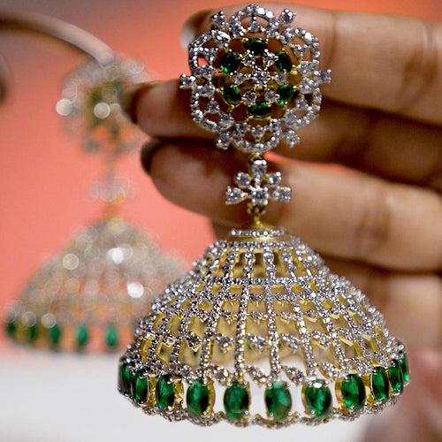 Elegance of Emeralds - Big Butta Earrings