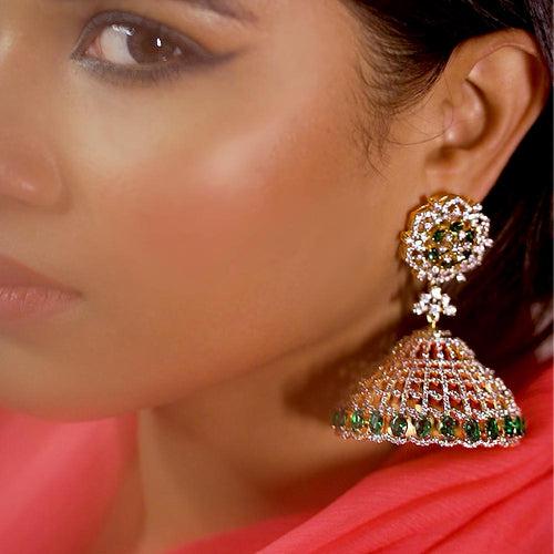Elegance of Emeralds - Big Butta Earrings
