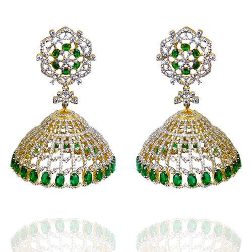 Elegance of Emeralds - Big Butta Earrings