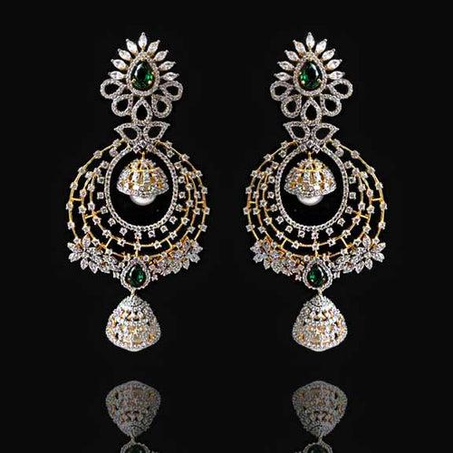 Opulent Grandeur - Jhumka Design Earrings (14 Days Delivery)