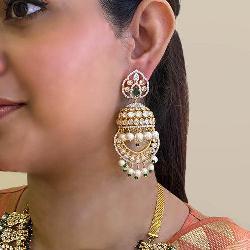 Polki Jhumkas: Exquisite Elegance and Timeless Beauty