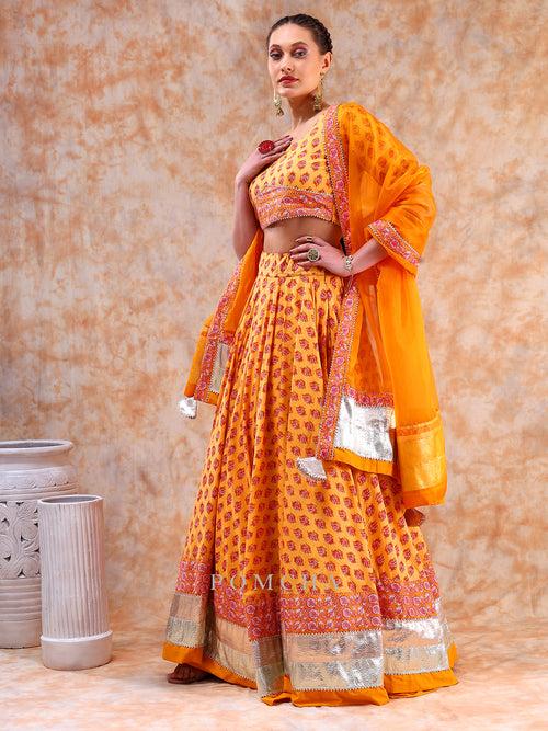 DIL KASH YELLOW LEHENGA SET