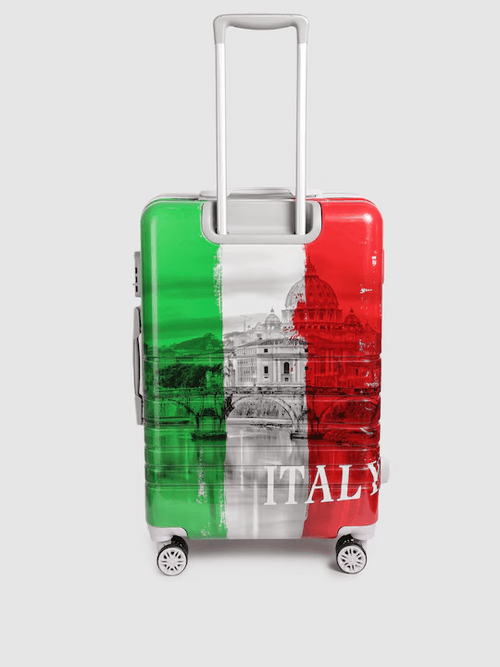 Rome Print 360 Degree Rotation Hard-Sided Cabin-Sized Trolley Bag