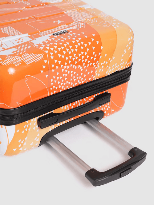 Twin Printed 360 Degree Rotation Hard-Sided  Trolley Bag