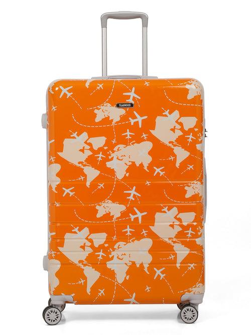 Aeroplane Printed 360 Degree Rotation Hard Cabin Trolley Bag