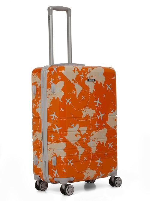 Aeroplane Printed 360 Degree Rotation Hard Cabin Trolley Bag