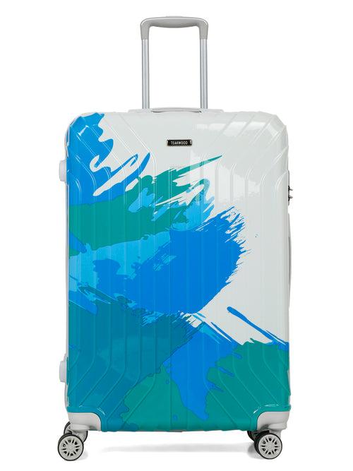 Abstract Printed Hard Trolley Bag