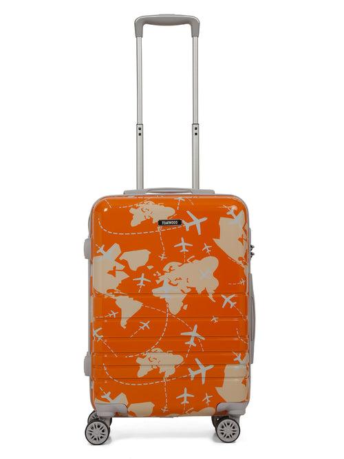 Aeroplane Printed 360 Degree Rotation Hard Cabin Trolley Bag