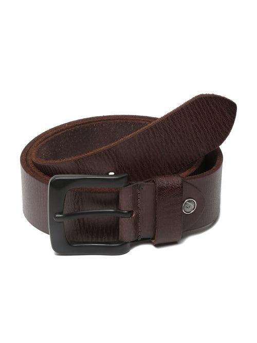 Men Brown Leather Casual belt