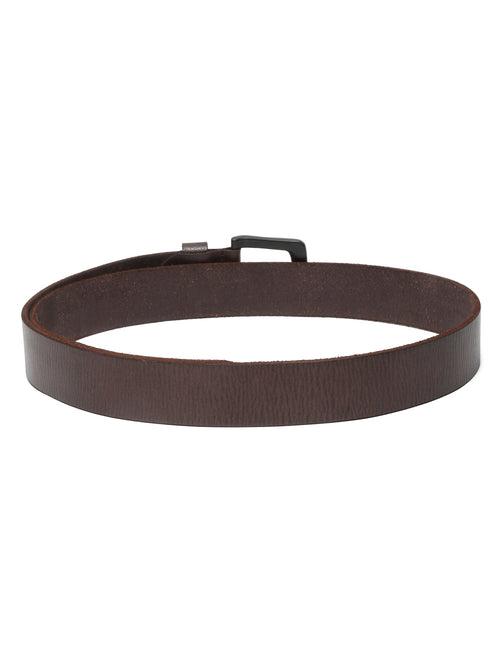 Men Brown Leather Casual belt