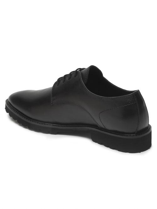 Men's Black Leather Formal shoes