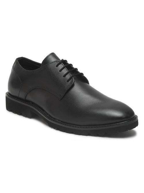 Men's Black Leather Formal shoes