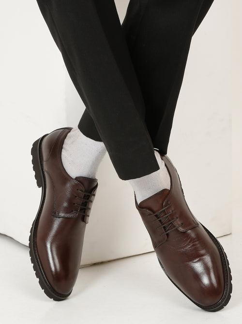 Men's Brown Leather Formal shoes