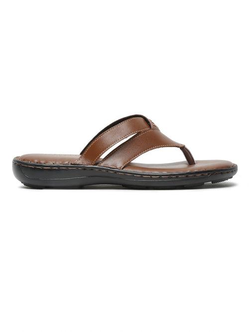 Men Open Toe Leather Comfort Sandals