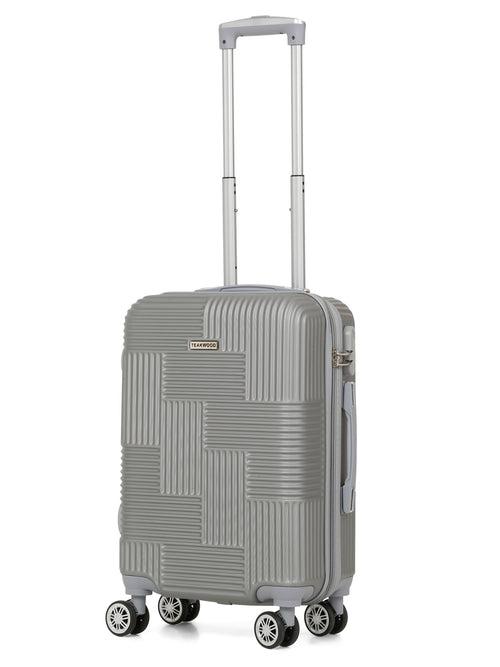 Textured 360 Degree Rotation Hard Cabin-Sized Trolley Bag -55 CM