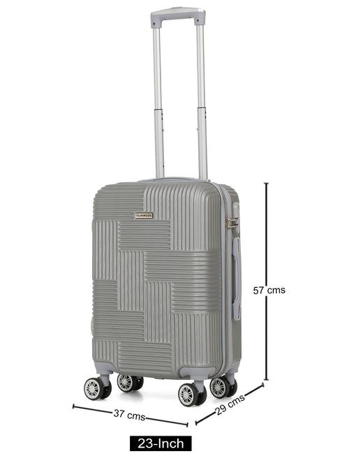 Textured 360 Degree Rotation Hard Cabin-Sized Trolley Bag -55 CM
