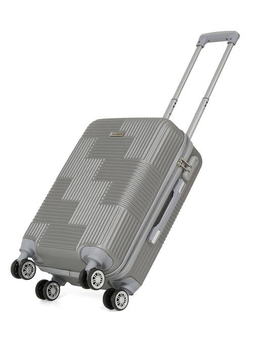 Textured 360 Degree Rotation Hard Cabin-Sized Trolley Bag -55 CM