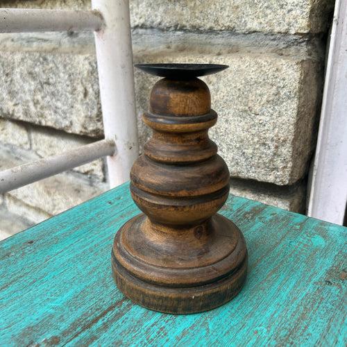 Wooden Candle Stand