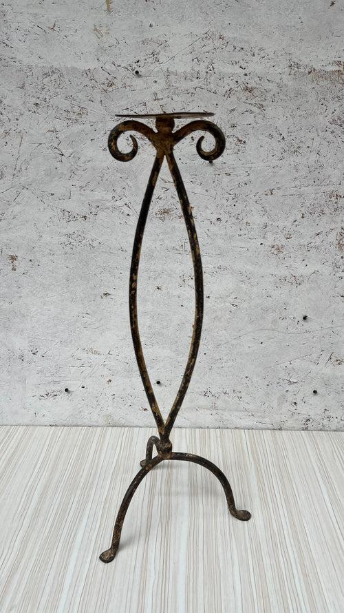 Wrought Iron Candle Stand