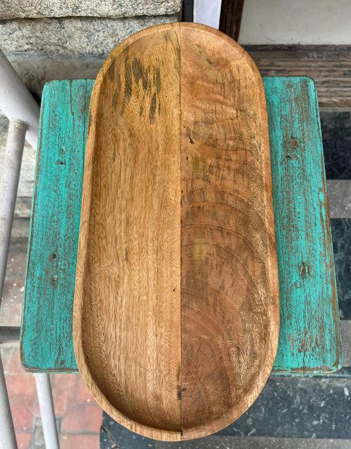 Wooden Oval Tray