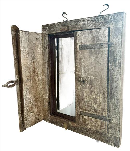 Upcycled Window Mirror