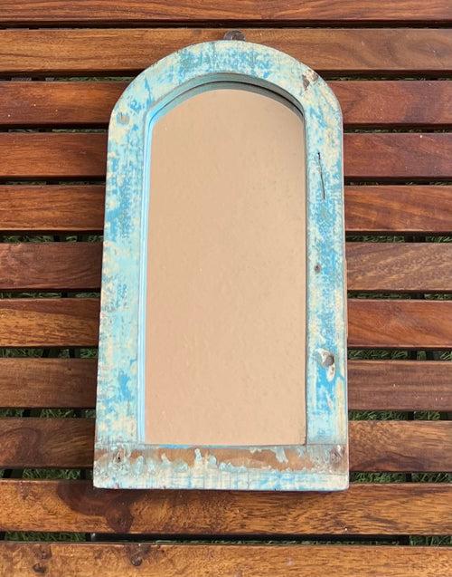 Wooden Distressed Mirror