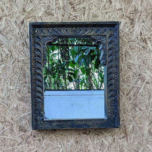 Wooden Jharokha Mirror