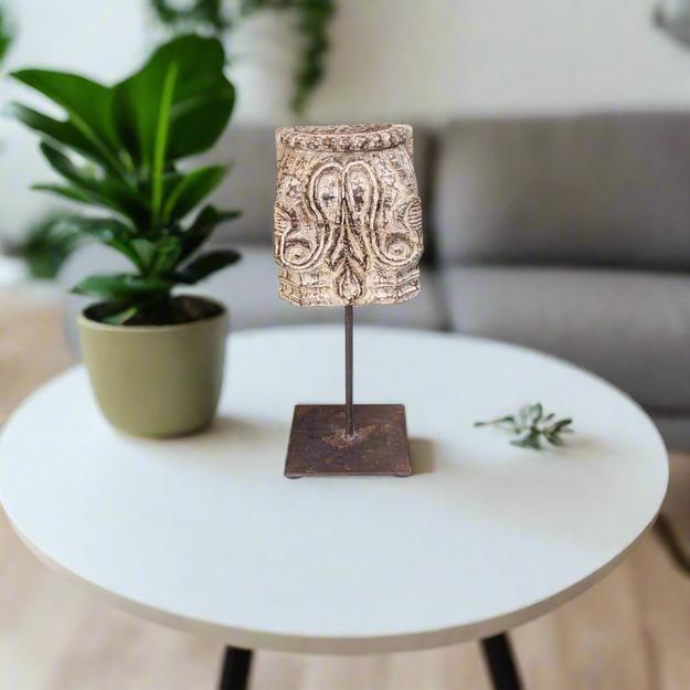 Distressed Wood Table Decor