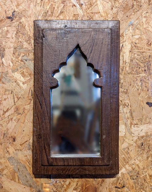 Brown Antique Jharokha Mirror