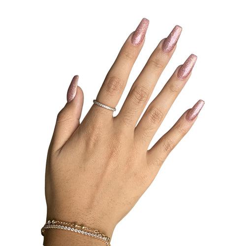 Saba Breathable Nail Polish - Rose Gold