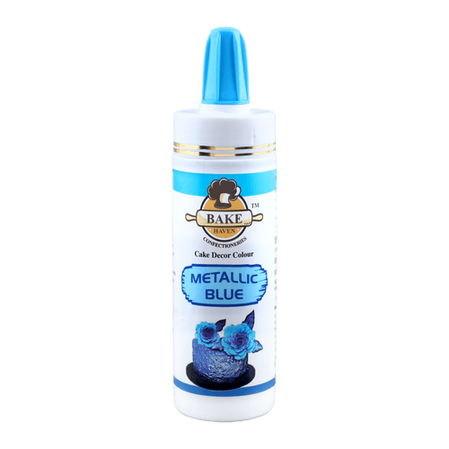 Bake Haven Cake Decor Metallic Spray Powder Colour - Metallic Blue - 25g