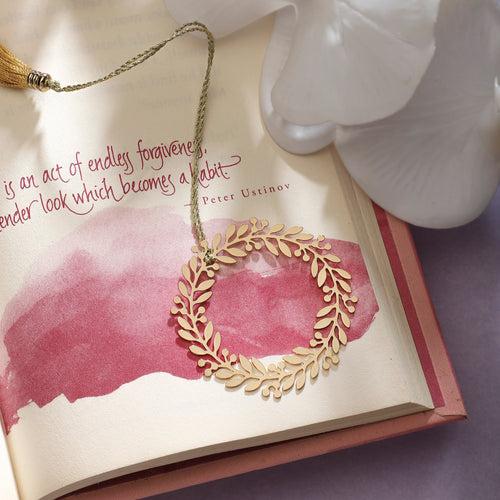 Bookmark Decorative Wreath