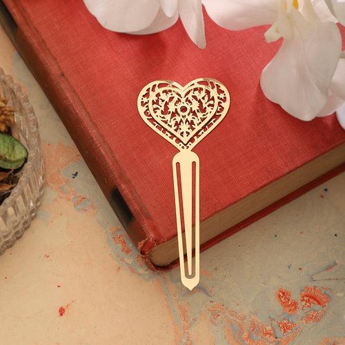 Bookmark Clip Design - Layered Heart