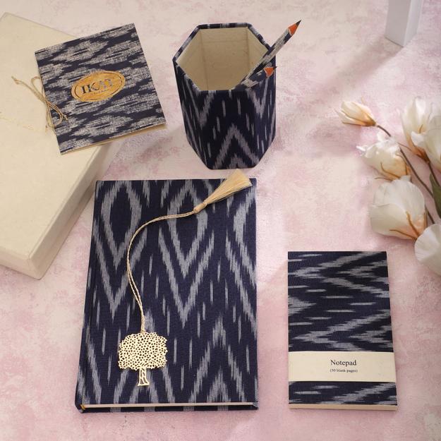 Gift Box - Ikat Handwoven Textile Theme