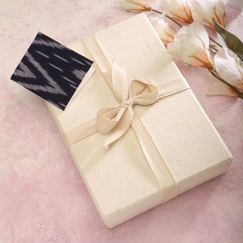 Gift Box - Ikat Handwoven Textile Theme