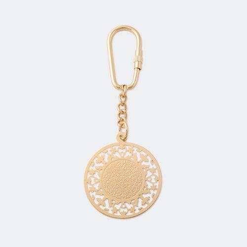 Keychain Circle - Goldplated