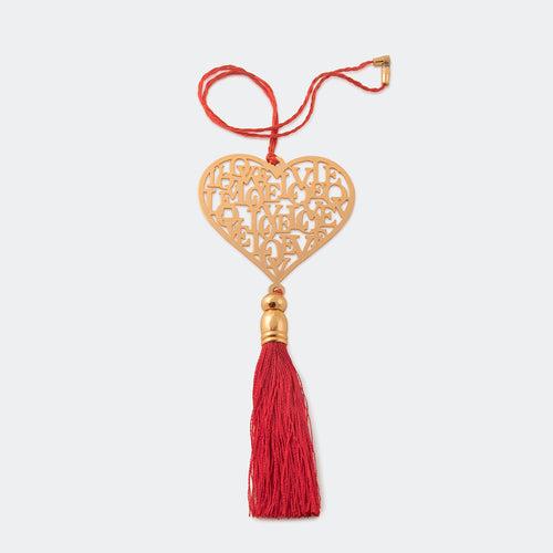 Car Hanging Goldplated - Heart