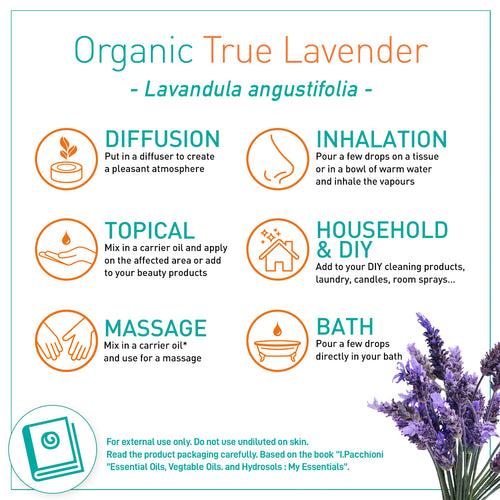 Puressentiel Essential Oil Organic True Lavender - 10ml