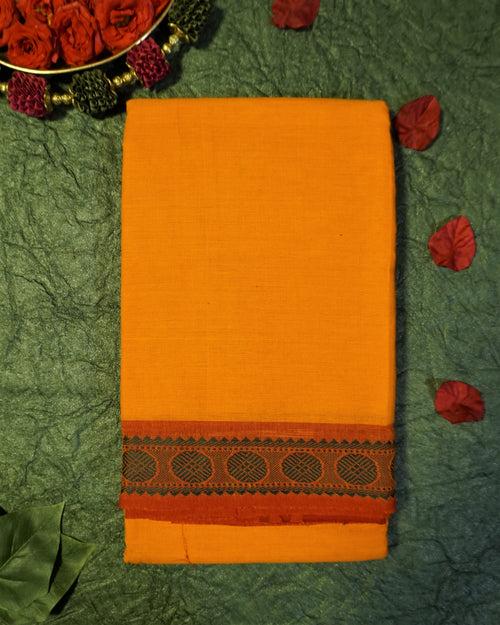 Kuberan Yellow Dance Practice Saree