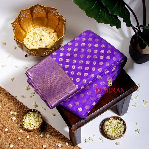 Kuberan Purple Mysore Silk Saree