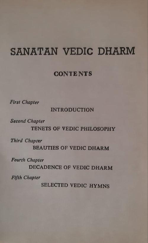 Sanatan Vedic Dharm / सनातन वैदिक धर्मं (Paper Back)