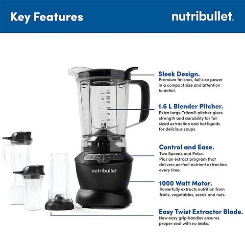 NutriBullet Blender Combo 1200 Blender / Mixer / Smoothie Maker